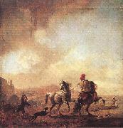 WOUWERMAN, Philips Two Horses er France oil painting reproduction